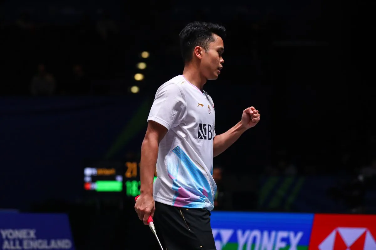 Ginting Lalui Laga Ketat Demi Menembus Perempat Final All England