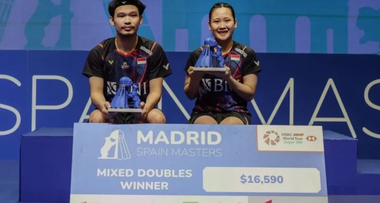 Rinov/Pitha jaga asa Paris 2024 setelah juarai Spain Masters
