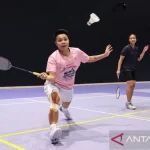 Tim bulu tangkis Indonesia gelar latihan perdana di Prancis