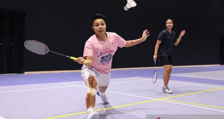 Tim bulu tangkis Indonesia gelar latihan perdana di Prancis