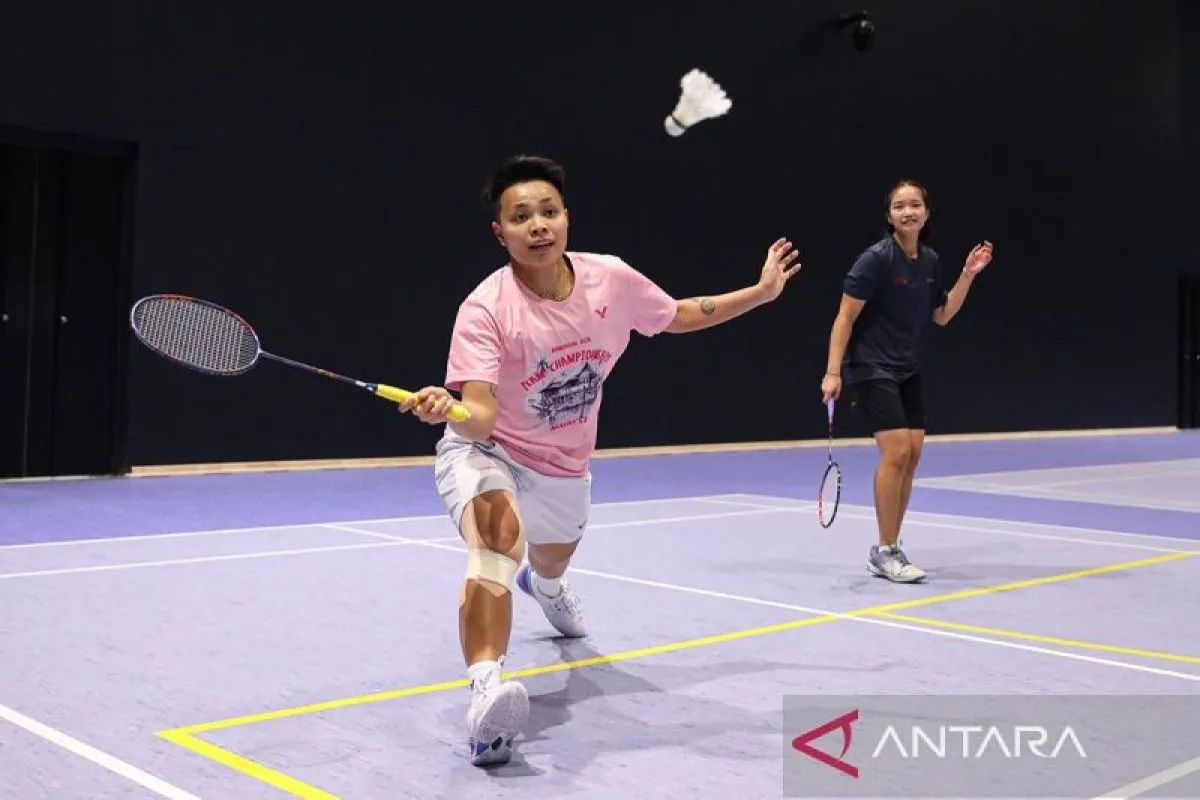 Tim bulu tangkis Indonesia gelar latihan perdana di Prancis