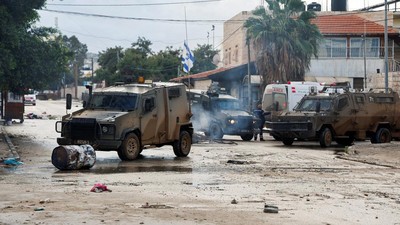 Israel Luncurkan Serangan Terbesar di Ramallah, Tewaskan Anak-Anak