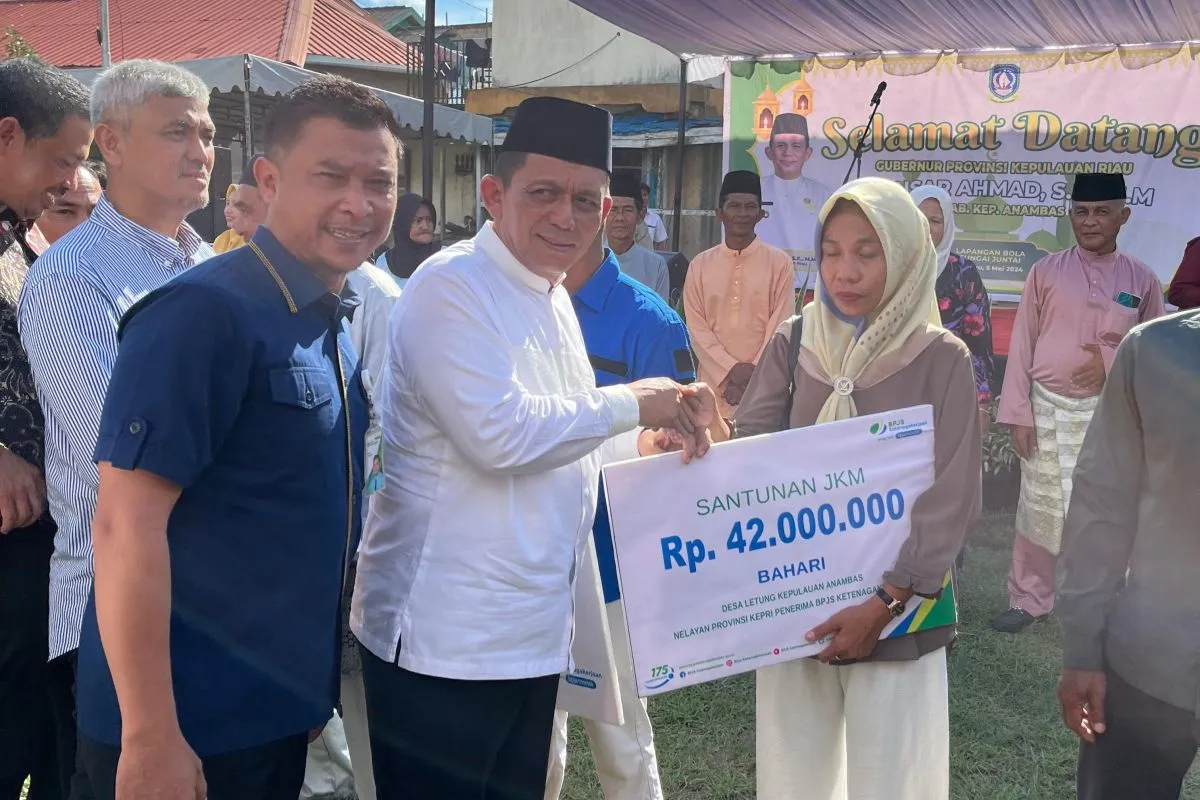 BPJAMSOSTEK Serahkan Santunan untuk Empat Ahli Waris Melayan