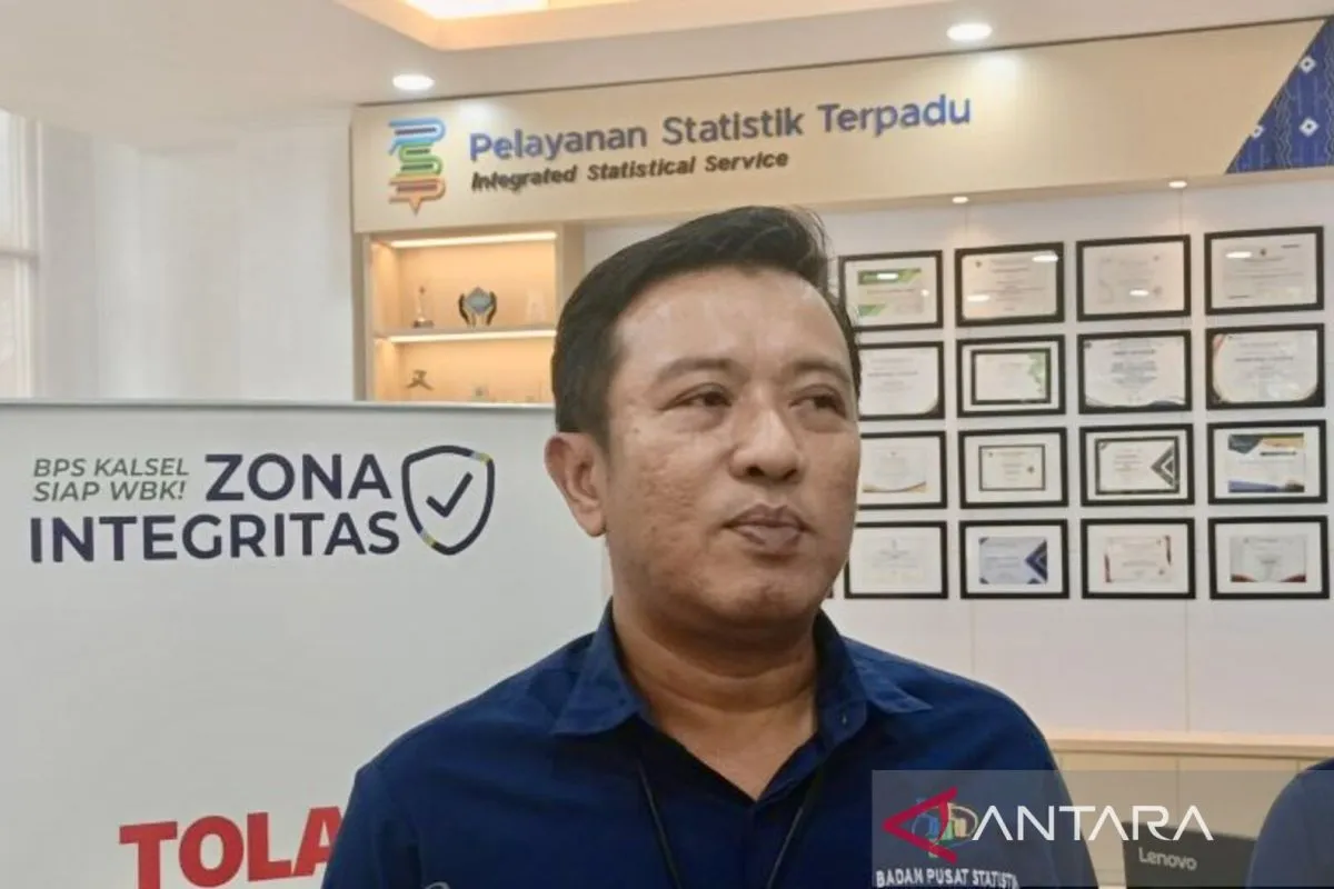 BPS: Ekonomi Kalsel Mencapai Rp65,17 Triliun pada Triwulan Pertama