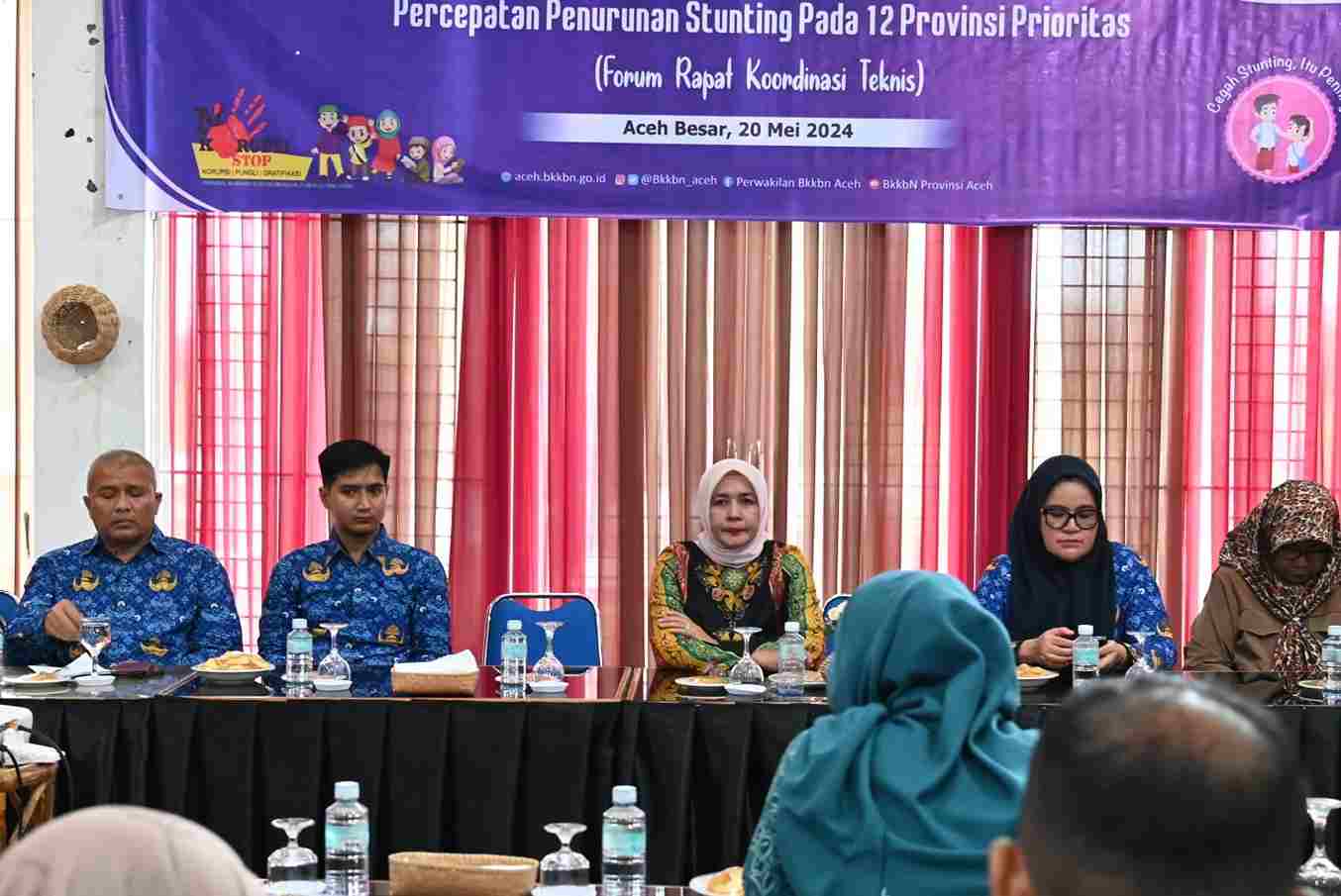Pemkab Aceh Besar dan Perwakilan BKKBN Aceh, Rapat Teknis Penurunan Angka Stunting