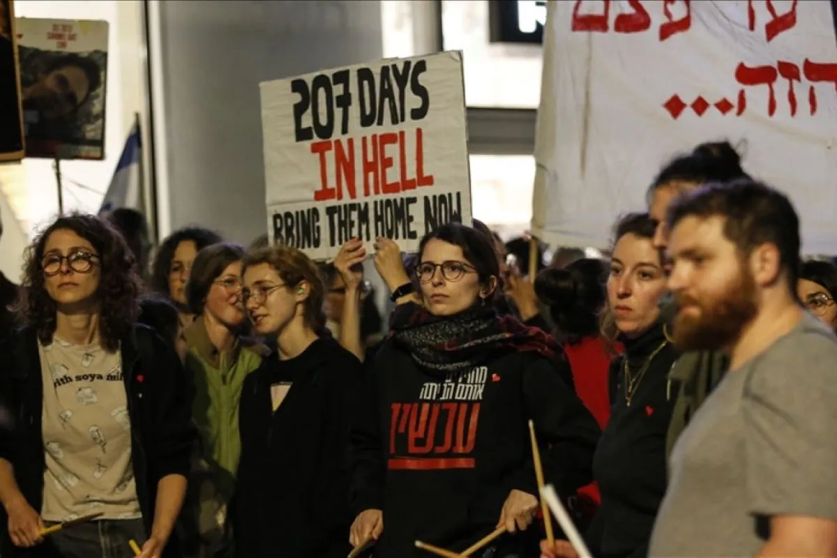 Keluarga Sandera Israel Tuntut Netanyahu Sepakati Pertukaran Sandera