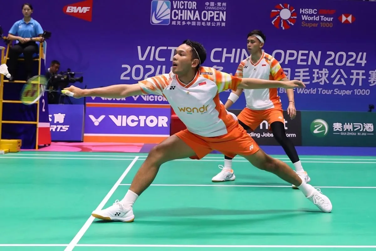Fajar/Rian Melaju ke Babak 16 Besar China Open dengan Dominasi Awal
