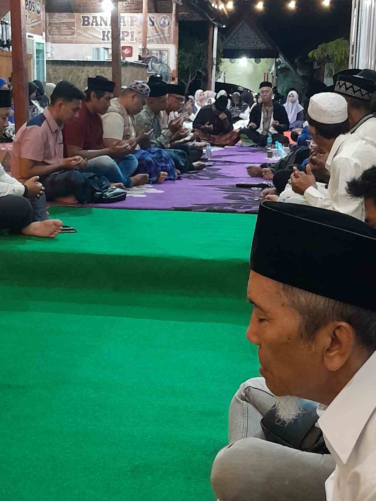 Lantunan Zikir, Samadiah dan Do’a Wafatnya Tu Sop di DPC PKB Banda Aceh