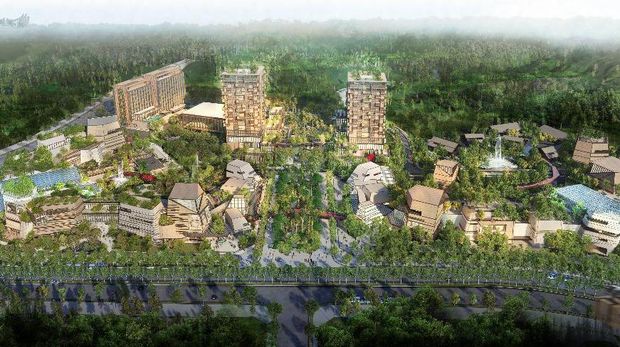 Konsorsium Nusantara Resmikan Proyek Mall dan Hotel Senilai Rp5 Triliun di IKN