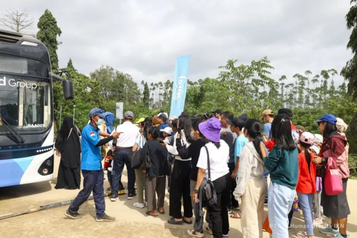 Destinasi Wisata IKN Dikunjungi 7.300 Orang Saat Libur Natal