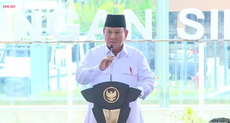 Pesan Prabowo untuk Timnas: Wajib Menang Melawan Laos!