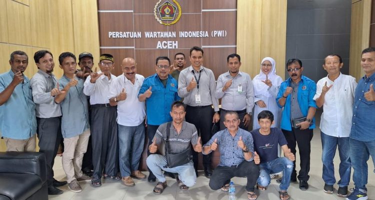 Jadi Plt Kabid Humas Bank Aceh, Hafas Silaturahmi ke PWI