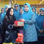 Ketua TP PKK Aceh Besar Serahkan Bantuan Masa Panik