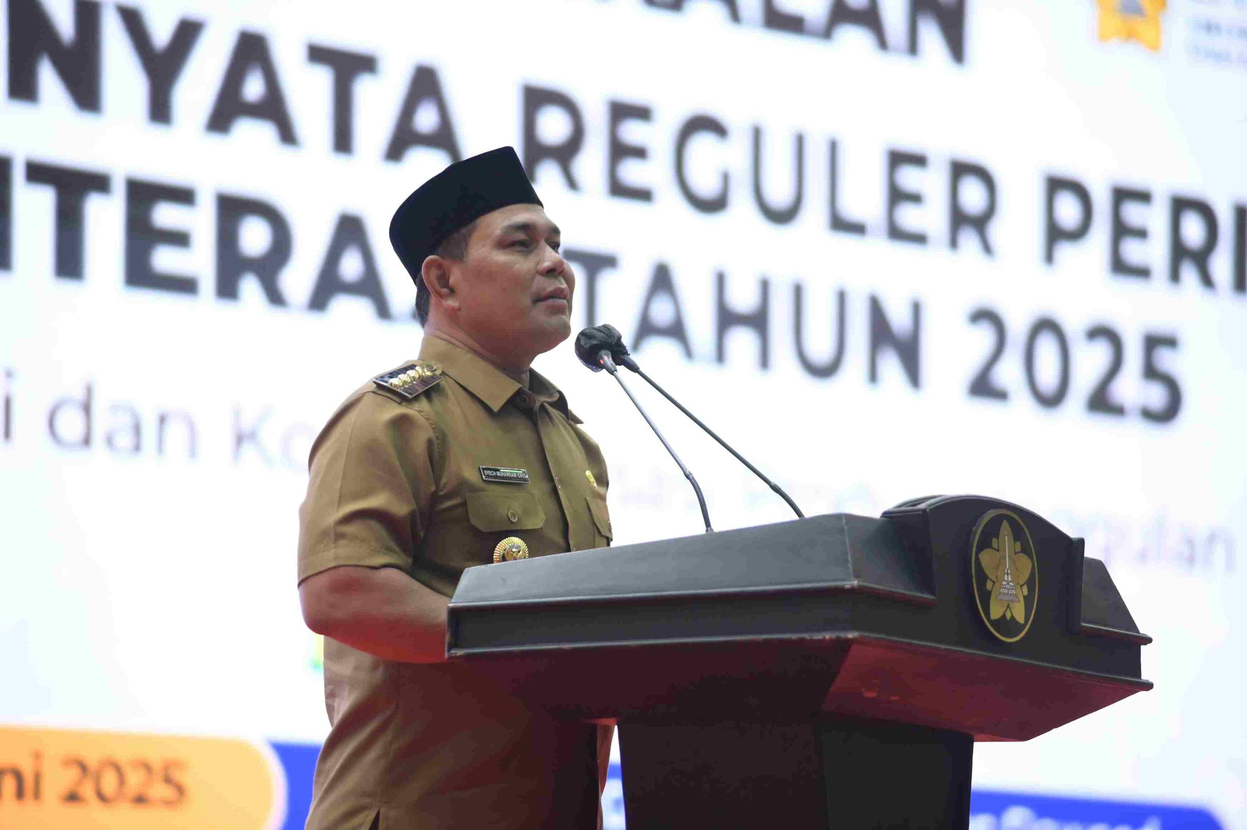 Bupati Aceh Besar Berikan Pembekalan kepada Mahasiswa USK
