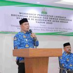 Bupati Aceh Besar Buka Workshop Penguatan LKS dan DPS