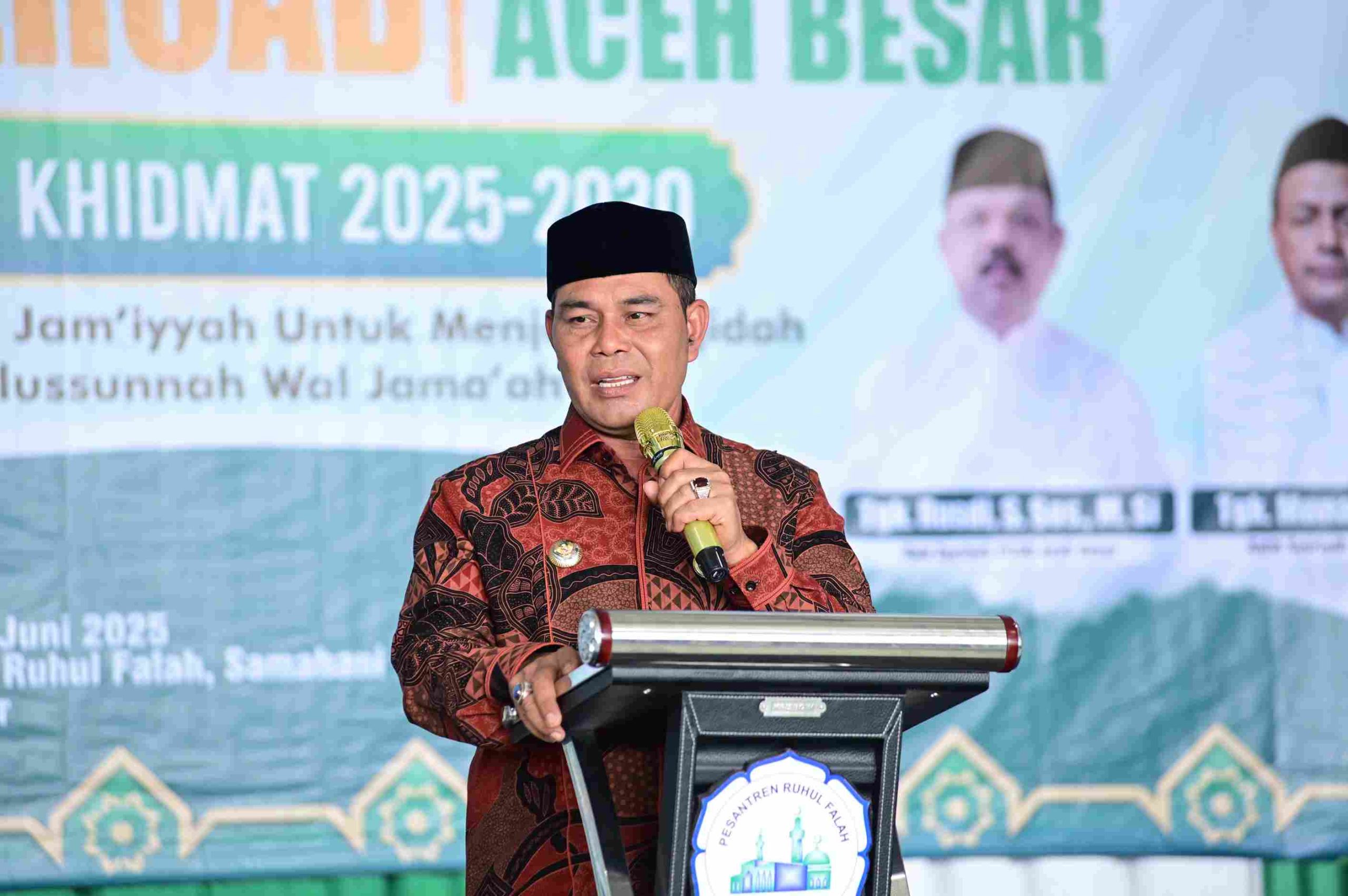 Bupati Aceh Besar Hadiri Pelantikan PCNU