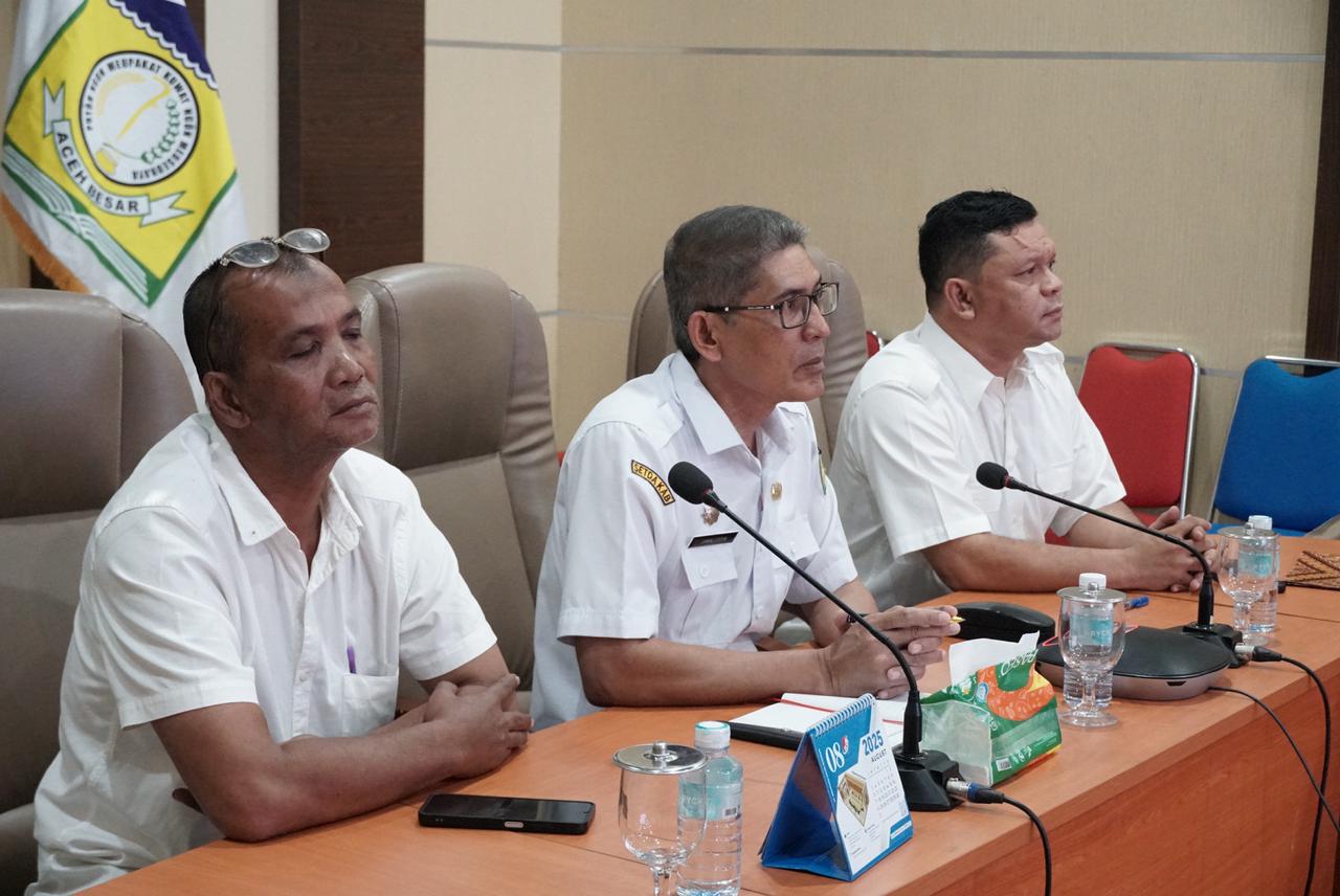 Asisten III Sekdakab Aceh Besar Ikuti Rakor Penertiban dan Penyelamatan Aset Daerah se-Aceh Tahun 2025