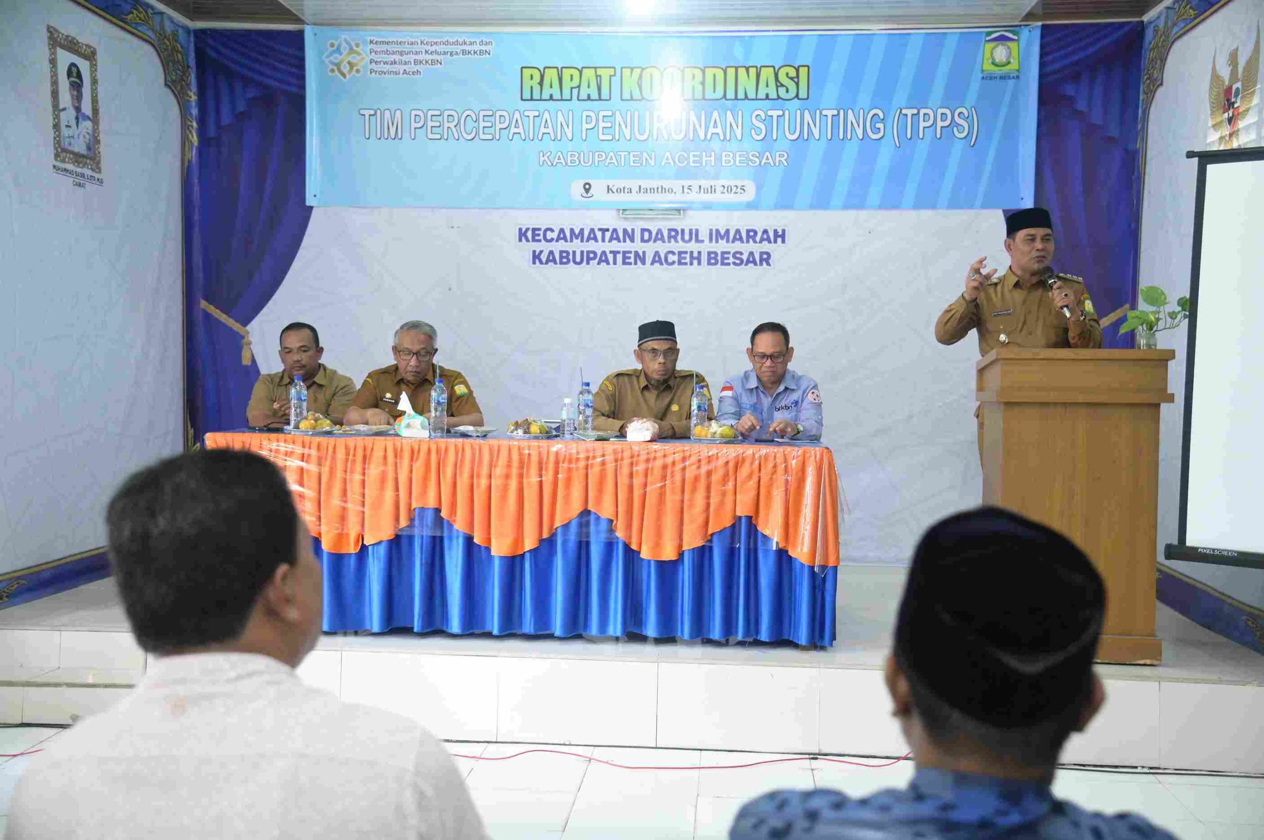 Bupati Buka Rakor TPPS Kabupaten Aceh Besar Tahun 2025, Tekankan Jiwa Militansi dan Kepedulian