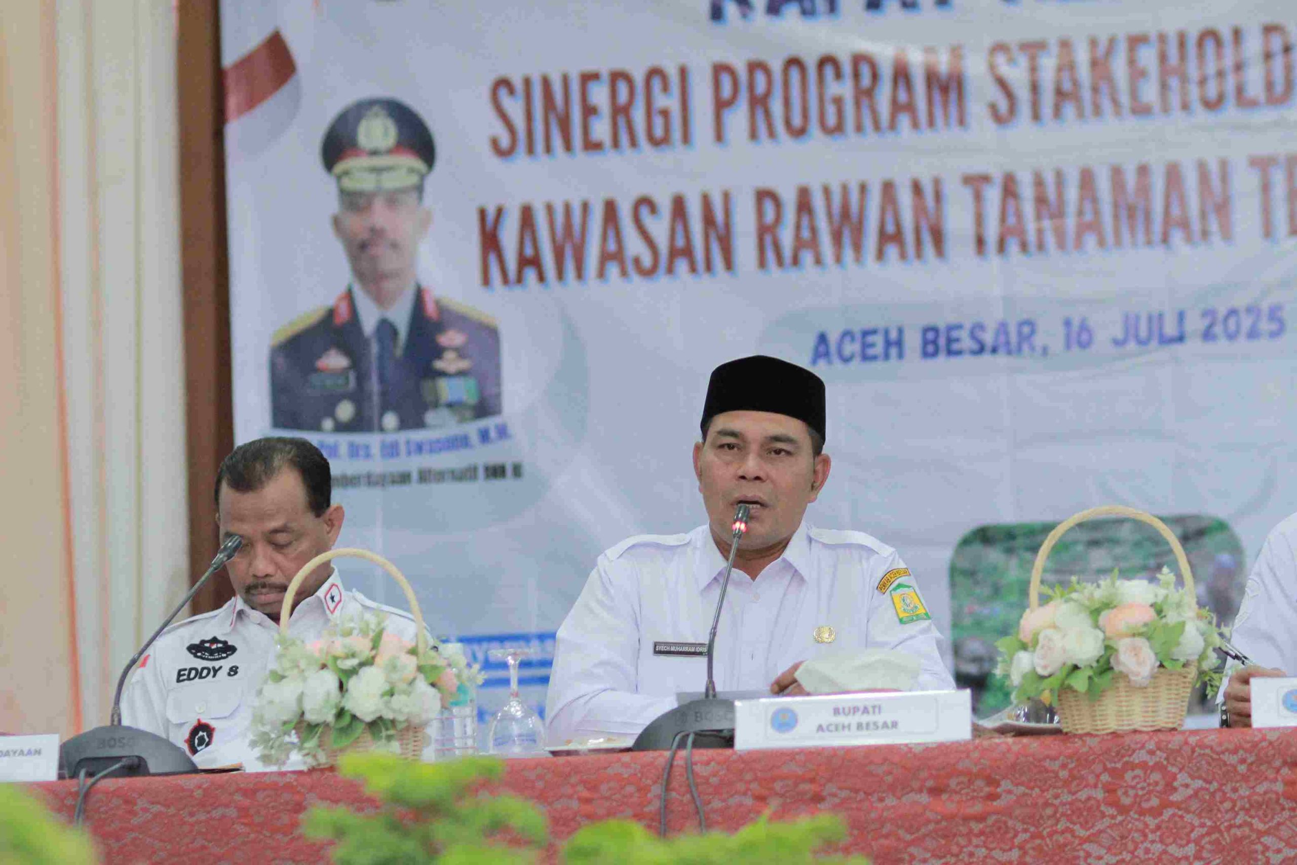 Syech Muharram Sambut Baik dan Mendukung Program P4GN BNN RI di Aceh Besar