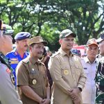 Wabup Aceh Besar Hadiri Apel Gelar Batalyon Komposit Penanggulangan Reaksi Cepat Penanggulangan Bencana