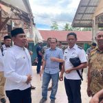 Bupati Syech Muharram Tinjau Pasar Lambaro Angan dan Bangunan Sekolah Terbengkalai