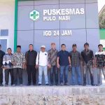 Bupati Aceh Besar Tinjau Puskesmas Pulau Nasi