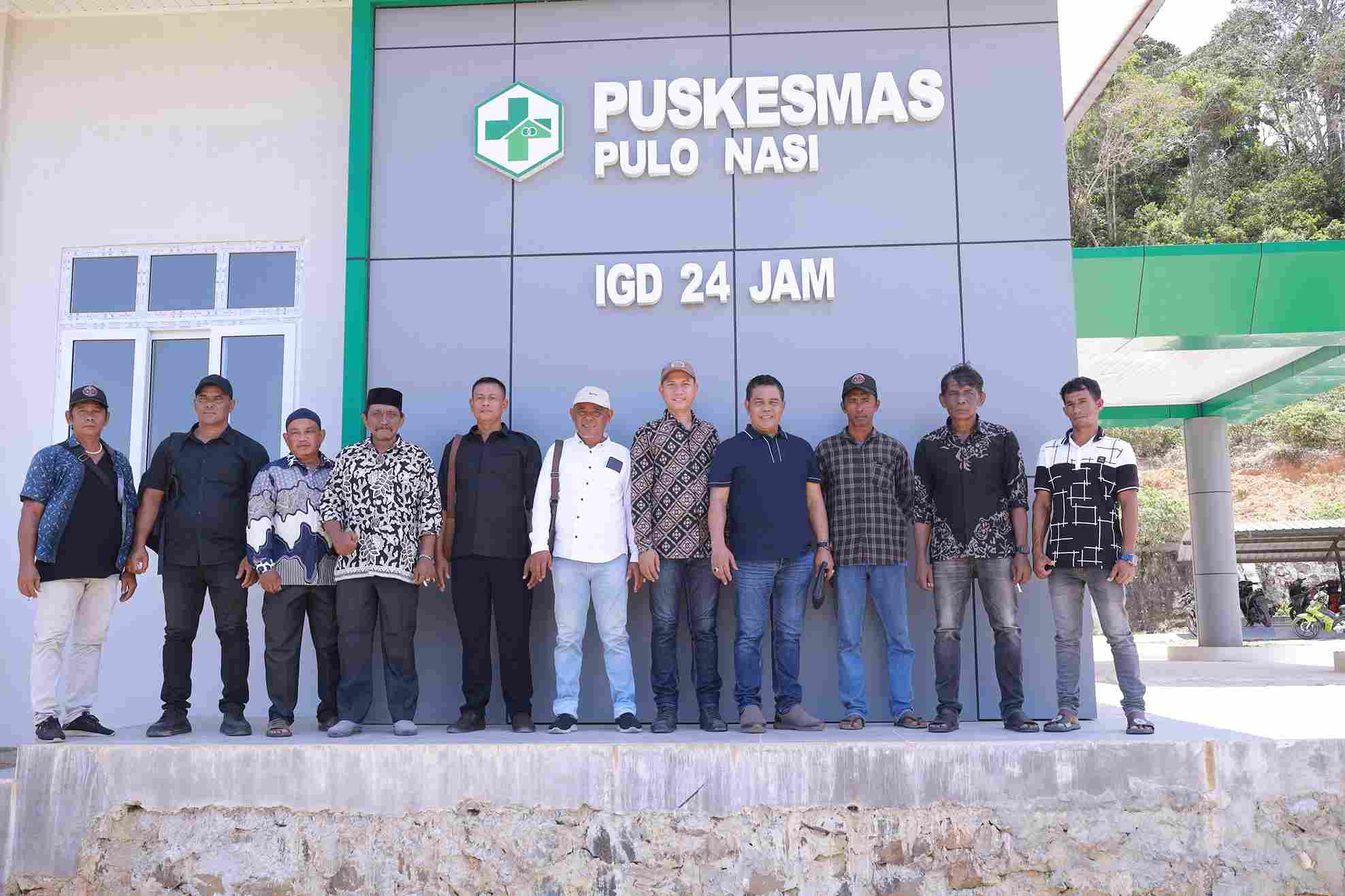 Bupati Aceh Besar Tinjau Puskesmas Pulau Nasi