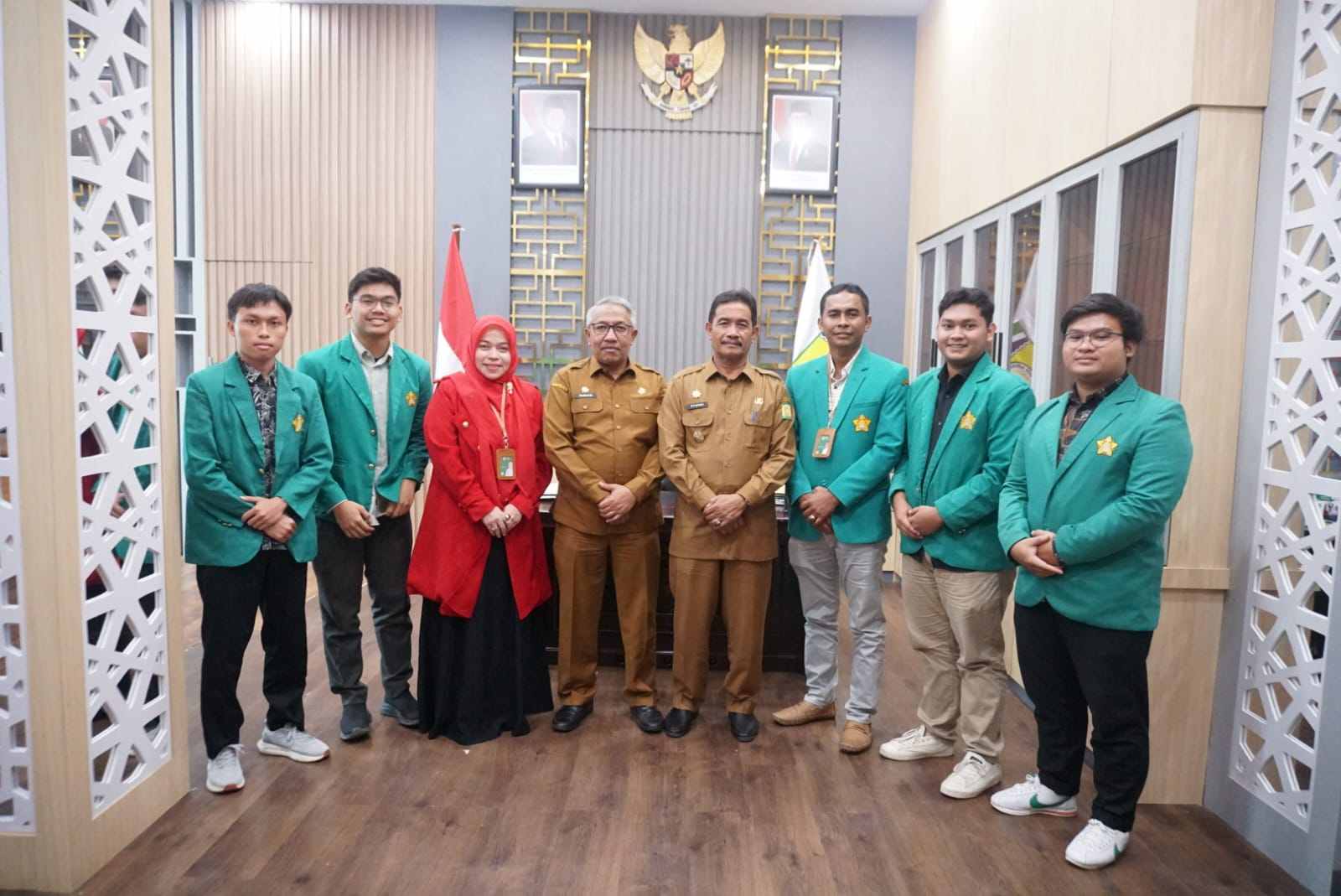 Wabup Aceh Besar Terima Audiensi Mahasiswa Fakultas Kedokteran Gigi USK