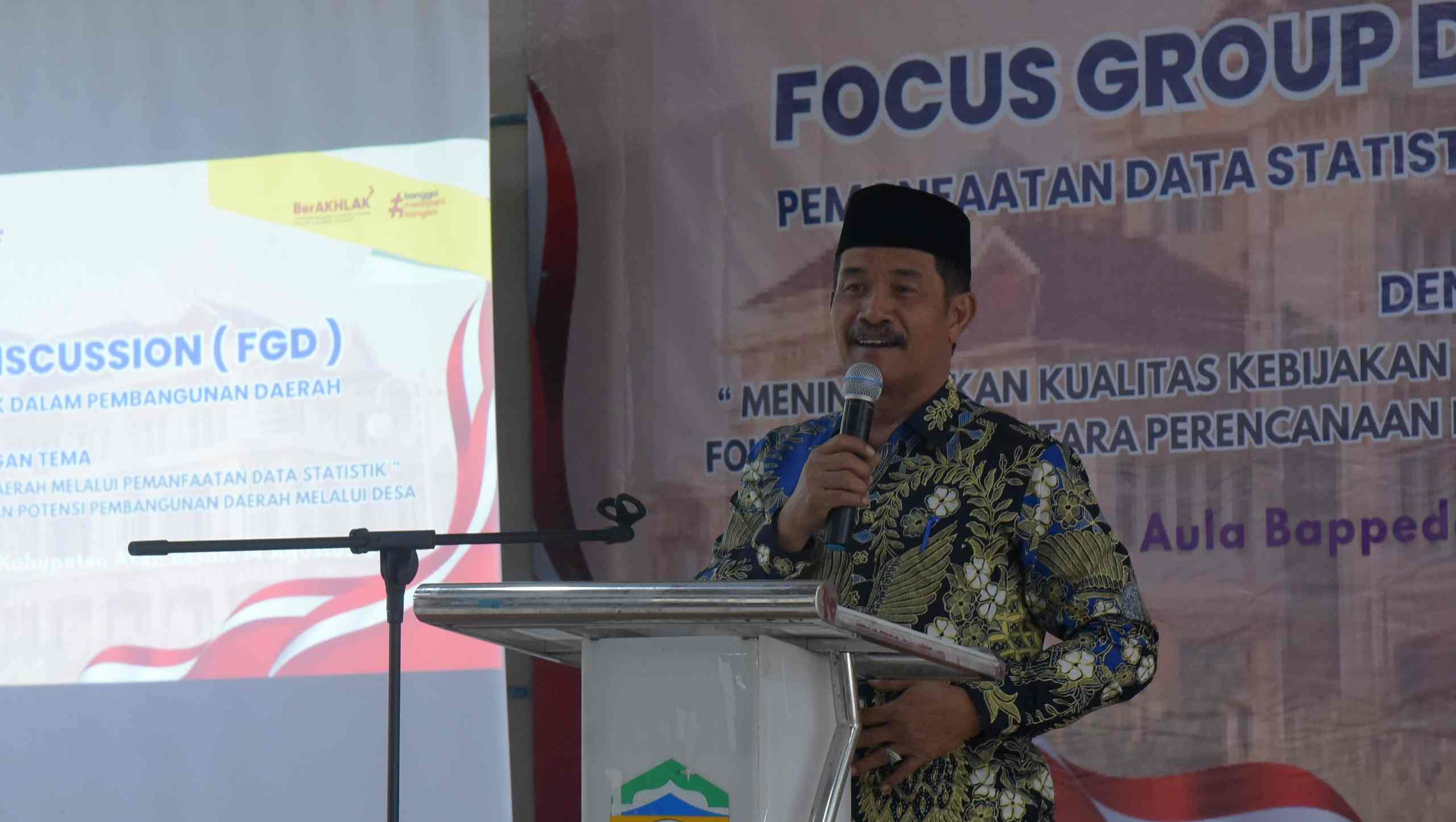 Aceh Besar Bangun Daerah Dengan Data Statistik