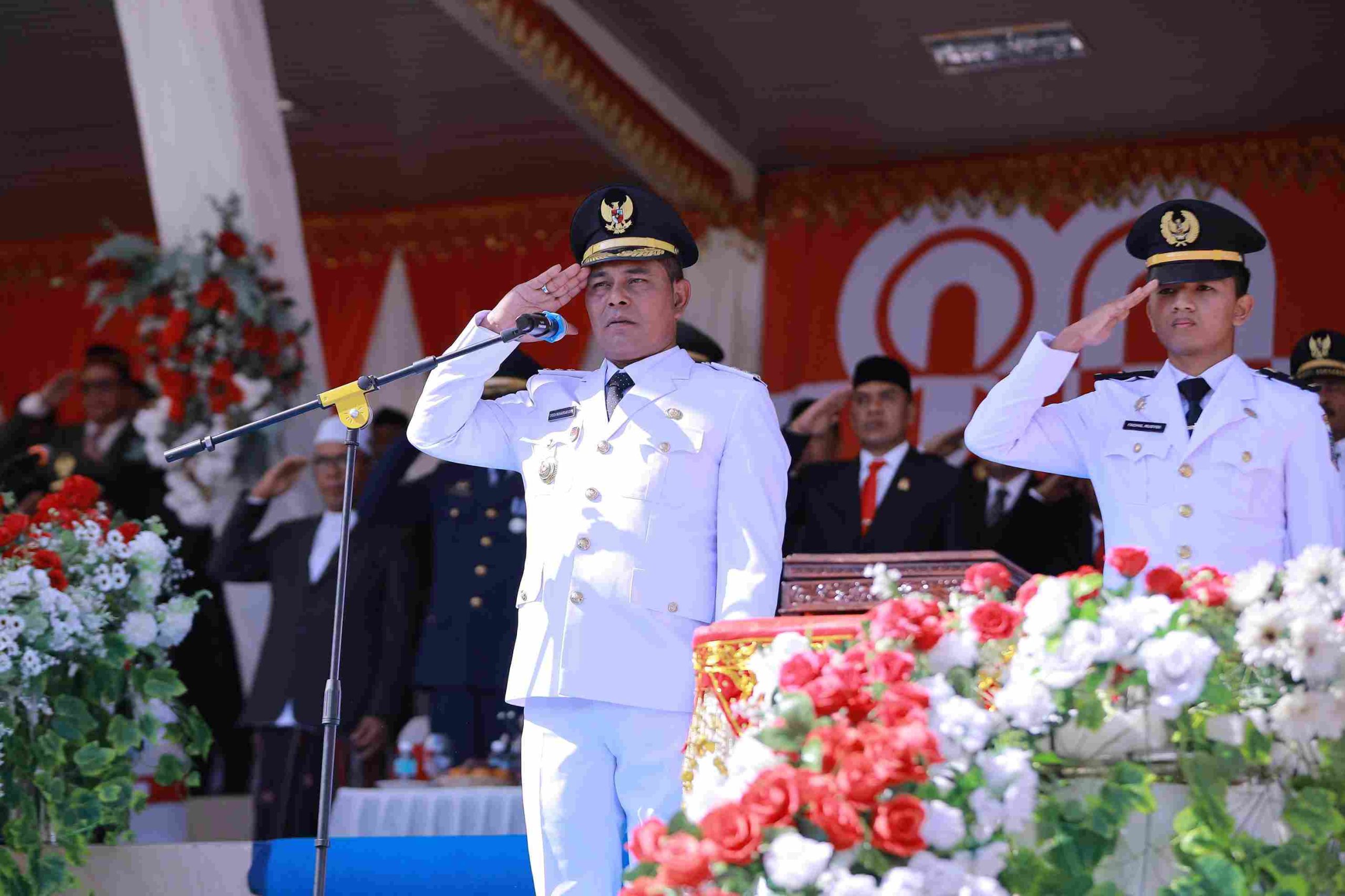 Khidmat, Peringatan Detik-detik Proklamasi Kemerdekaan Ke-80 RI di Kota Jantho