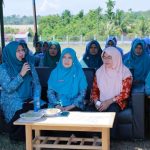 Ketua TP-PKK Aceh Besar Apresiasi Bakti Sosial HIMAB di Gampong Lamtamot