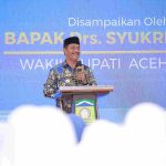 Wakil Bupati Syukri A Jalil Hadiri Pengukuhan PD BKMT Aceh Besar Periode 2024-2029