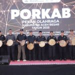 "Peh" Rapai, Bupati Aceh Besar Resmi Buka PORKAB 2025