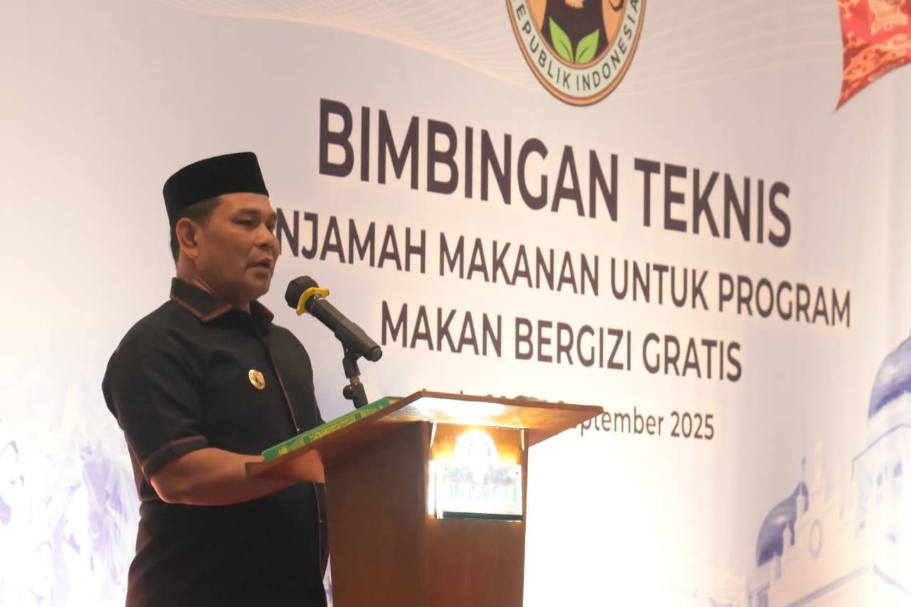 Bupati Aceh Besar Hadiri Pembukaan Bimtek Penjamah Makanan MBG Wilayah I