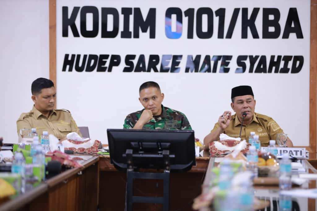 Bupati Aceh Besar Ikuti Rakor Sinkronisasi SPPG, Dorong Pengawalan Program MBG