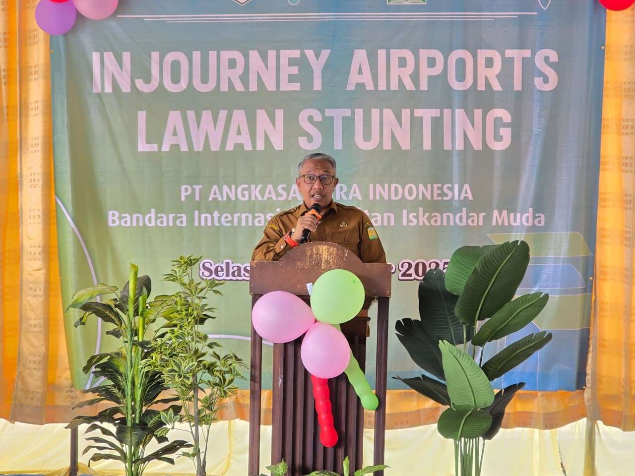 Pemkab Aceh Besar Apresiasi Kepedulian PT Angkasa Pura Indonesia Turunkan Angka Stunting