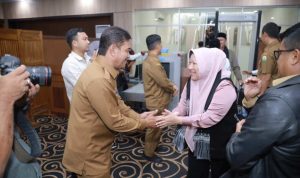 Wabup Aceh Besar Sambut Baleg DPR RI di Bandara SIM Blang Bintang