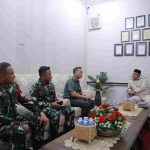 Bupati Aceh Besar Terima Audiensi Danyon Arhanud 5/CSBY