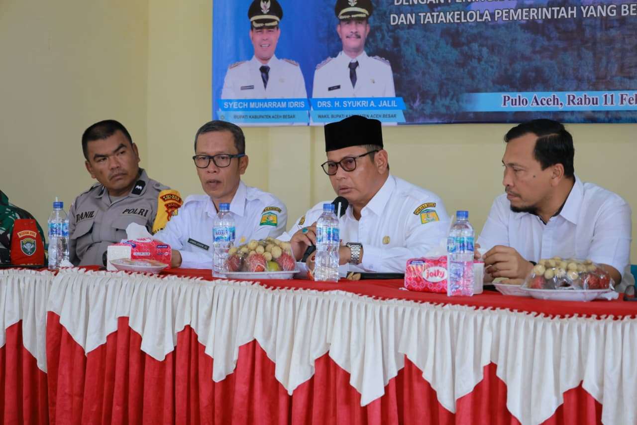 Sekda Aceh Besar Buka Musrenbang Pulo Aceh RKPD 2027